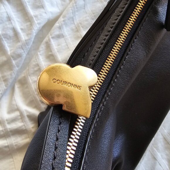 COURONNE Douce Cross 21 Bag 2024 - RCBRX24648BKX - Black w/ Gold-toned Hardware - Picture 9 of 16